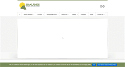 Desktop Screenshot of oaklands-centre.co.uk
